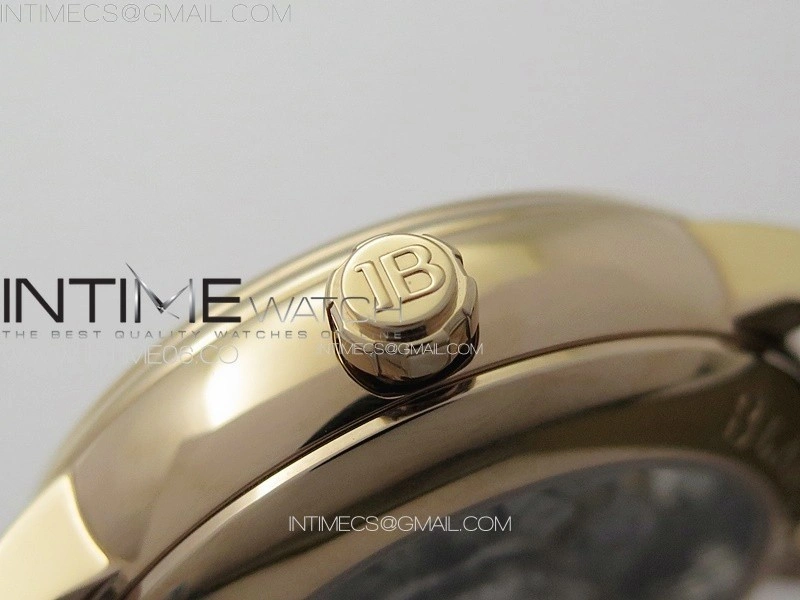 Villeret Tourbillon RG Real PR YSF Best Edition Black Dial on Black Leather Strap