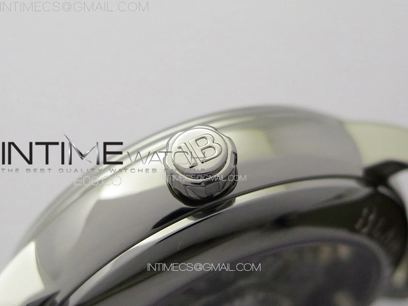 Villeret Tourbillon SS Real PR YSF Best Edition White Dial on Black Leather Strap