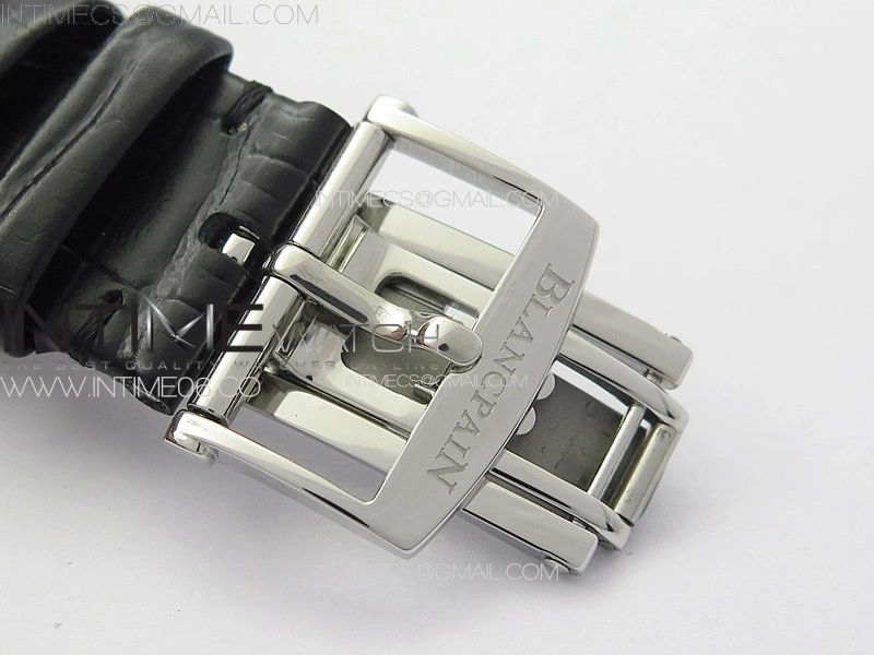 Villeret Tourbillon SS Real PR YSF Best Edition White Dial on Black Leather Strap