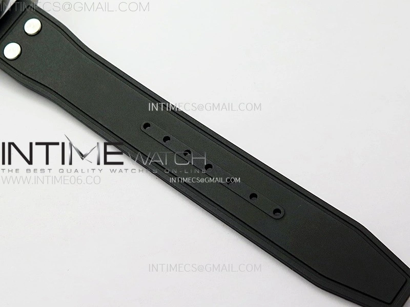 Big Pilot IW329701 SS M+F 1:1 Best Edition Black Dial on Black Rubber Strap SEIKO 8N-24