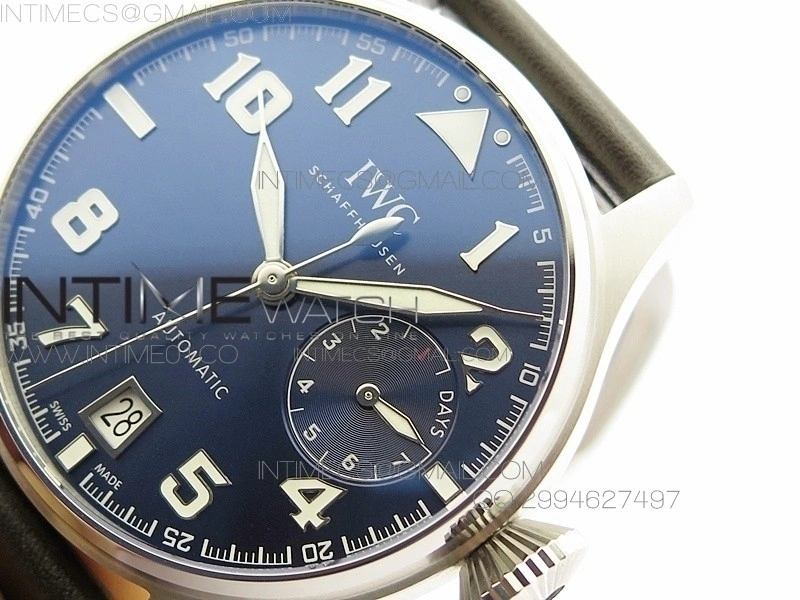 Big Pilot IW500908 AZF 1:1 Le Petit Prince Best Edition on Brown Leather Strap A521111