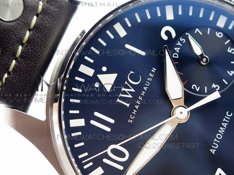 Big Pilot IW500916 AZF 1:1 Le Petit Prince Best Edition on Brown Leather Strap A521111