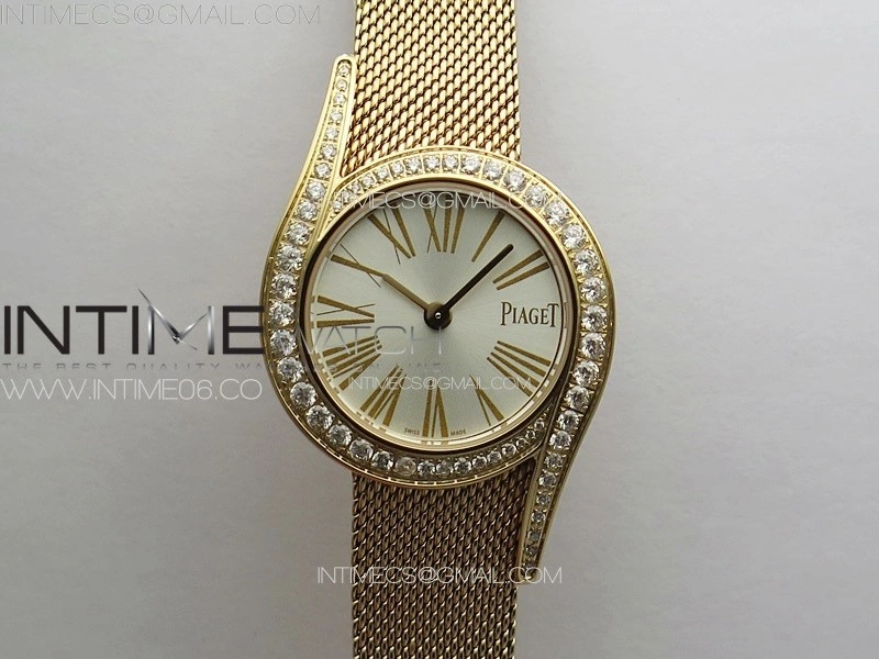 Limelight Gala 32mm RG ZF 1:1 Best Edition Silver Dial on SS Bracelet Siwss Quartz