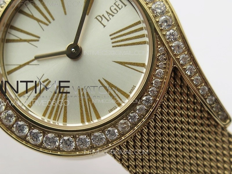 Limelight Gala 32mm RG ZF 1:1 Best Edition Silver Dial on SS Bracelet Siwss Quartz