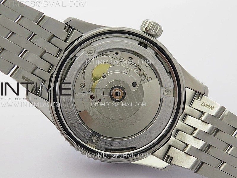 Navitimer 1 Automatic 41mm SS BLSF 1:1 Best Edition Ice Blue Dial on SS Bracelet A2824