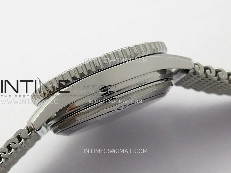 Navitimer B01 43mm SS B50 Best Edition Purple Dial White Subdial On SS Bracelet A7750