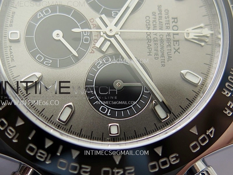 Daytona 116519 Gain Weight AF 1:1 Best Edition Gray Dial Sticks Markers on Oysterflex Strap SH4130