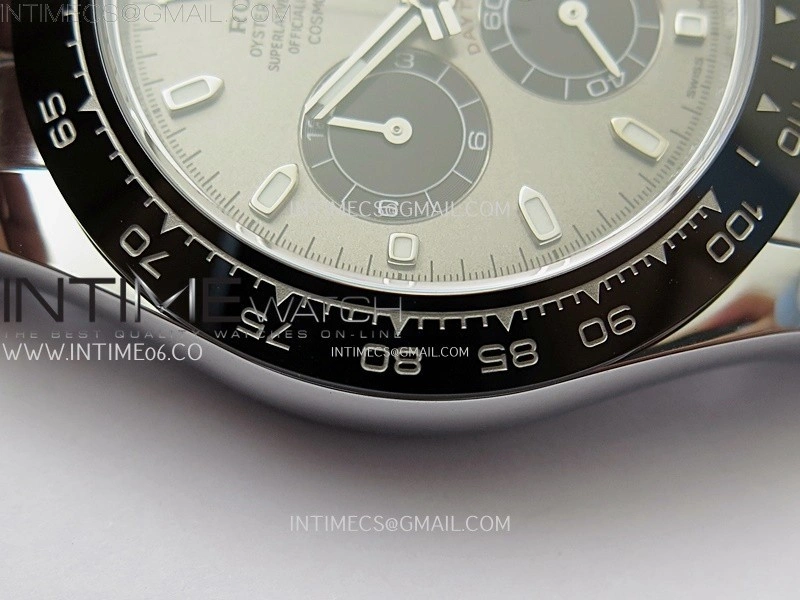 Daytona 116519 Gain Weight AF 1:1 Best Edition Gray Dial Sticks Markers on Oysterflex Strap SH4130