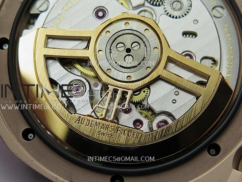 Royal Oak 41mm 15510 Gain Weight DDF 1:1 Best Edition Blue Dial On Blue Leather Strap Super Clone DD4302