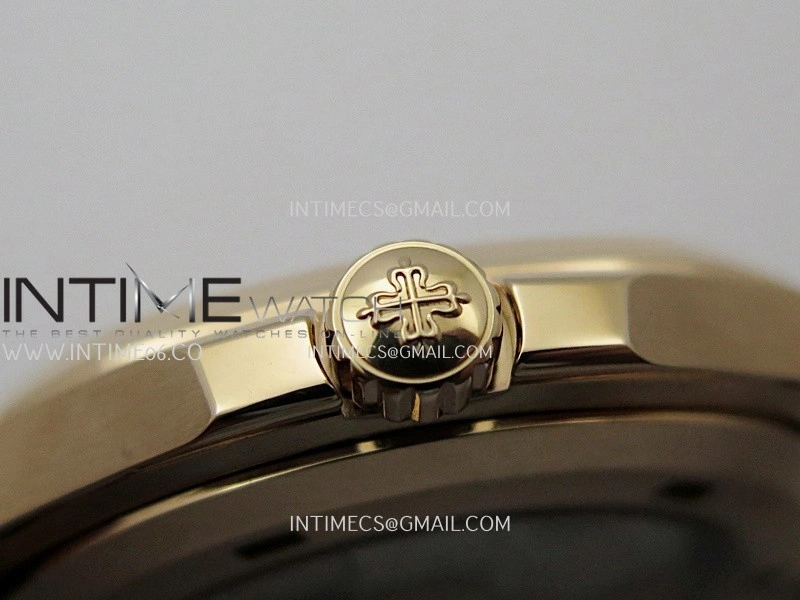 Aquanaut 5167 RG Gain Weight DDF 1:1 Best Edition Brown Dial On Brown Rubber Strap DD324 Super Clone