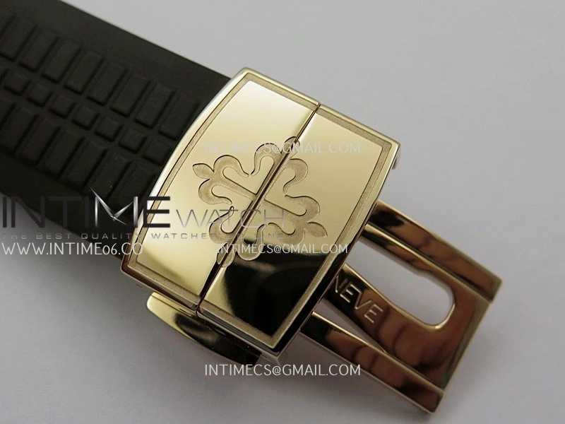 Aquanaut 5167 RG Gain Weight DDF 1:1 Best Edition Brown Dial On Brown Rubber Strap DD324 Super Clone