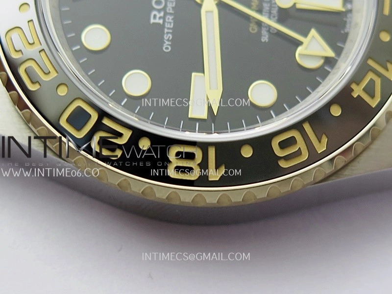 GMT-Master II 126713 GRNR Gain Weight GMF 1:1 Best Edition on Black Dial SS YG Bracelet Super Clone VR3285 CHS