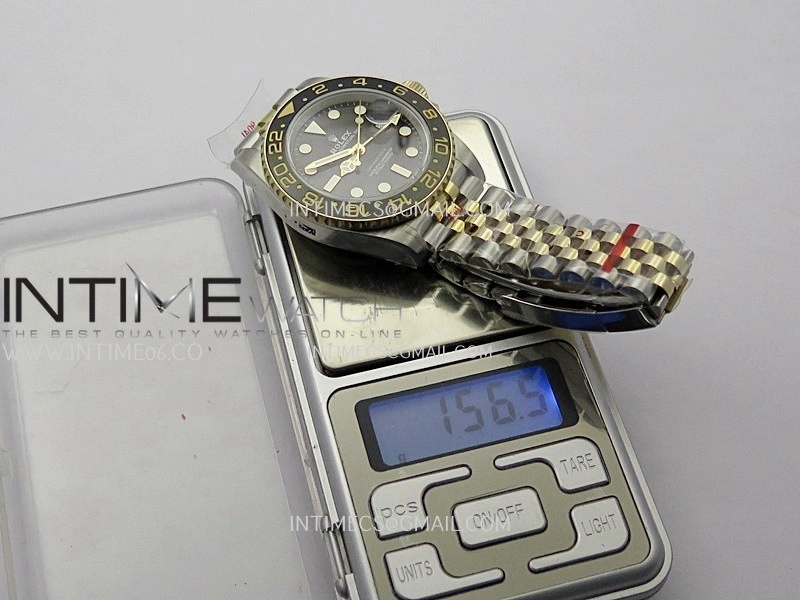 GMT-Master II 126713 GRNR Gain Weight GMF 1:1 Best Edition on Black Dial SS YG Bracelet Super Clone VR3285 CHS