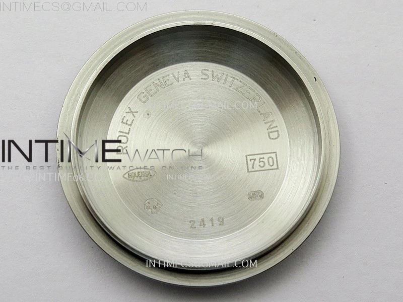 Day Date 128239 Gain Weight SS QF 1:1 Best Edition Gray Dial Roman Markers on SS President Bracelet