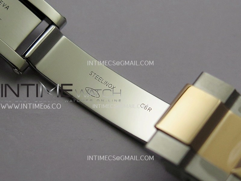 GMT-Master II 126711 CHNR Gain Weight V4 Gold Factory 1:1 Best Edition Black Dial On SS RG Bracelet SH3285 CHS