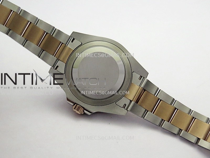 GMT-Master II 126711 CHNR Gain Weight V4 Gold Factory 1:1 Best Edition Black Dial On SS RG Bracelet SH3285 CHS
