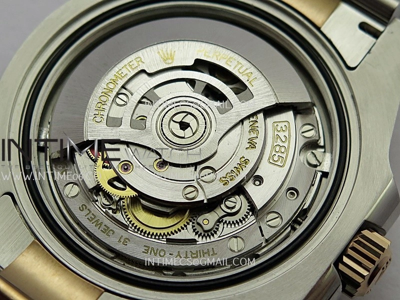 GMT-Master II 126711 CHNR Gain Weight V4 Gold Factory 1:1 Best Edition Black Dial On SS RG Bracelet SH3285 CHS
