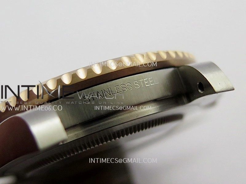 GMT-Master II 126711 CHNR Gain Weight V4 Gold Factory 1:1 Best Edition Black Dial On SS RG Bracelet SH3285 CHS