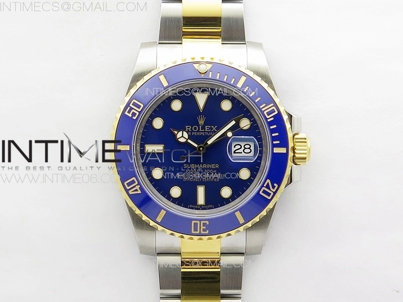 Submariner 116613 LB SS YG Blue Ceramic 904L Steel VSF 1:1 Best Edition Blue Dial VS3135