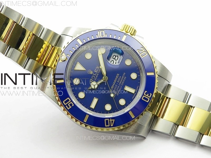 Submariner 116613 LB SS YG Blue Ceramic 904L Steel VSF 1:1 Best Edition Blue Dial VS3135