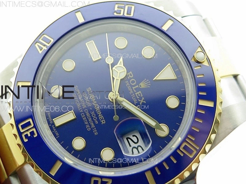 Submariner 116613 LB SS YG Blue Ceramic 904L Steel VSF 1:1 Best Edition Blue Dial VS3135