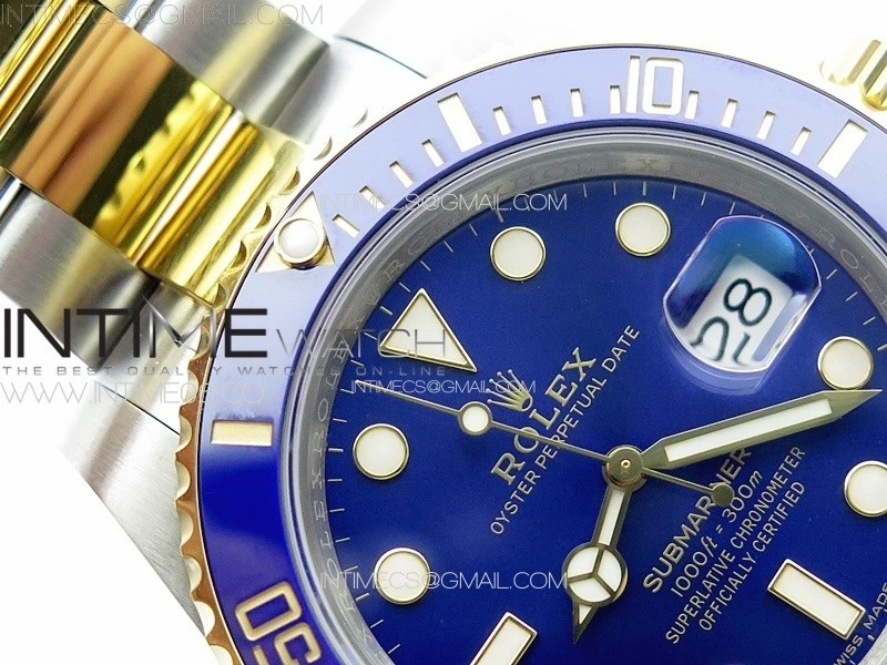 Submariner 116613 LB SS YG Blue Ceramic 904L Steel VSF 1:1 Best Edition Blue Dial VS3135