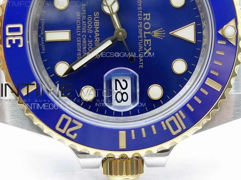 Submariner 116613 LB SS YG Blue Ceramic 904L Steel VSF 1:1 Best Edition Blue Dial VS3135