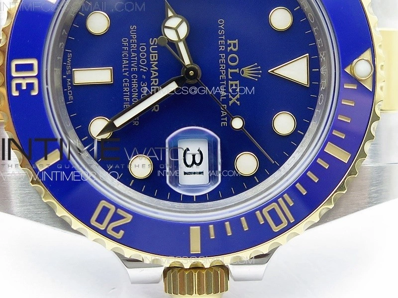 Submariner 116613 LB SS YG Blue Ceramic 904L Steel VSF 1:1 Best Edition Blue Dial VS3135
