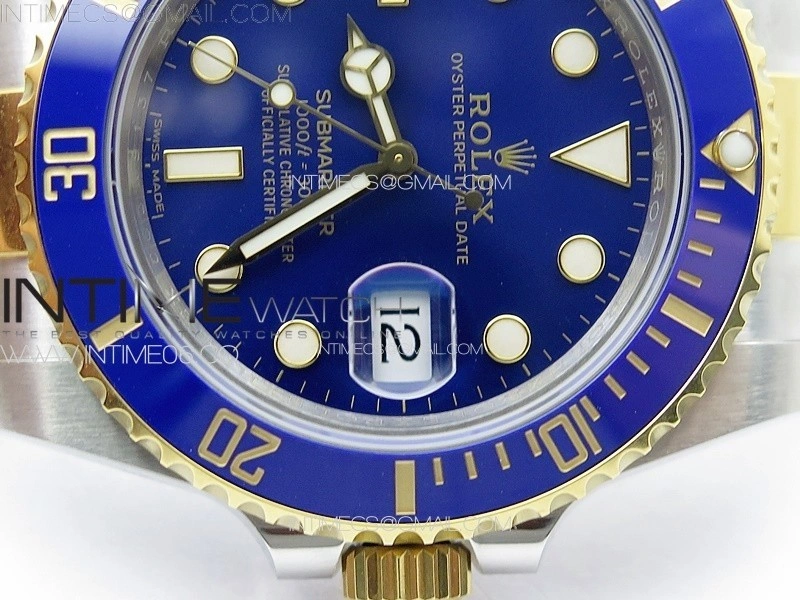 Submariner 116613 LB SS YG Blue Ceramic 904L Steel VSF 1:1 Best Edition Blue Dial VS3135