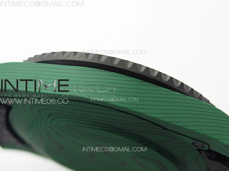 Submariner DIW Green Carbon VSF 1:1 Best Edition Black Dial on Black Nylon Strap VS3135