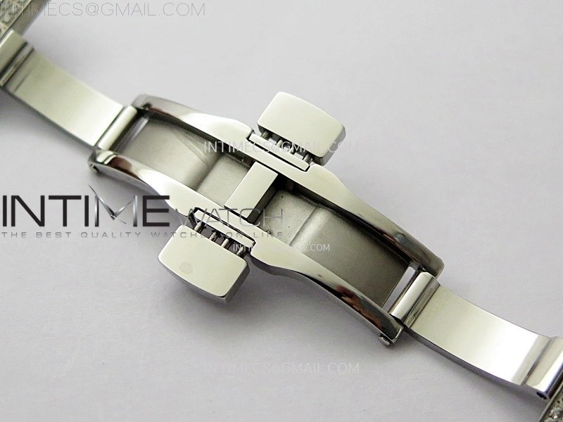 Vanguard V45 Full Diamonds ABF Best Edition Full Paved Diamonds Dial Green Markers On Full Paved Diamonds Bracelet A2824