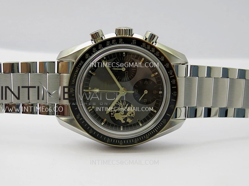 Speedmaster Professional 50th Anniversary SS YG N1F Best Edition Gray Dial On SS Bracelet Asian 3861