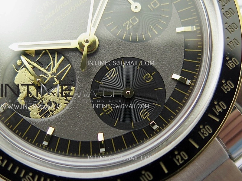 Speedmaster Professional 50th Anniversary SS YG N1F Best Edition Gray Dial On SS Bracelet Asian 3861