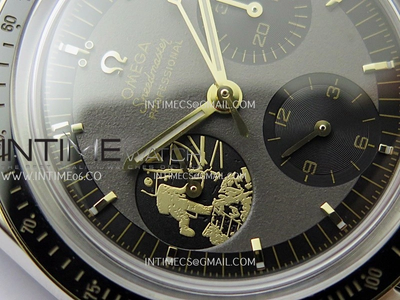 Speedmaster Professional 50th Anniversary SS YG N1F Best Edition Gray Dial On SS Bracelet Asian 3861