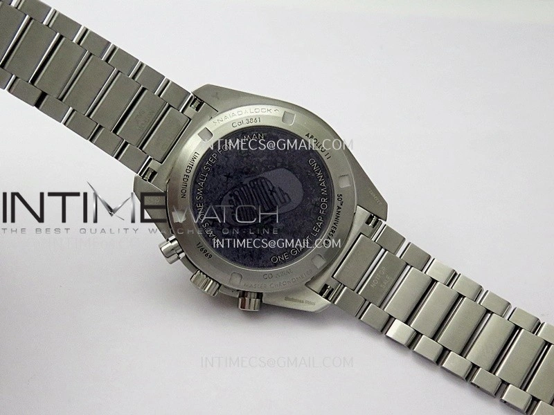 Speedmaster Professional 50th Anniversary SS YG N1F Best Edition Gray Dial On SS Bracelet Asian 3861