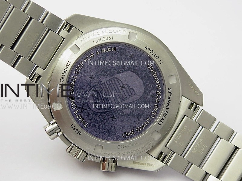 Speedmaster Professional 50th Anniversary SS YG N1F Best Edition Gray Dial On SS Bracelet Asian 3861