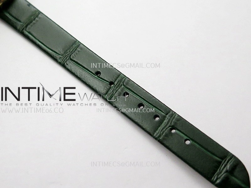 Baignoire Watch YG AF 1:1 Best Edition Green MOP Dial On Green Croco Strap RONDA Quartz