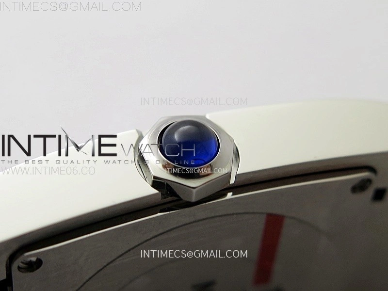Tank Francaise Ladies 27mm SS 8848F 1:1 Best Edition Silver Dial on SS Bracelet Ronda Quartz