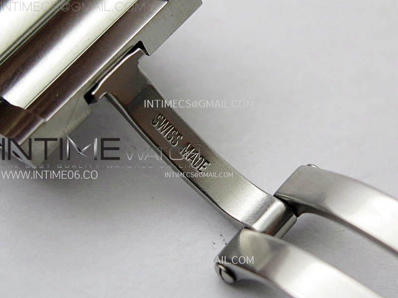 Tank Francaise Ladies 27mm SS 8848F 1:1 Best Edition Silver Dial on SS Bracelet Ronda Quartz
