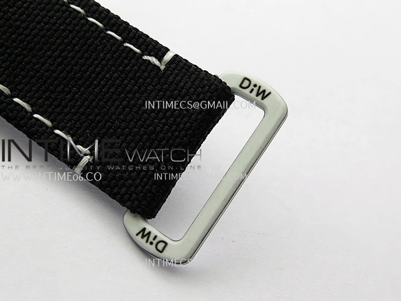 Daytona DIW White Carbon DIWF Best Edition White Dial Black Subdial On Black Nylon Strap A4801