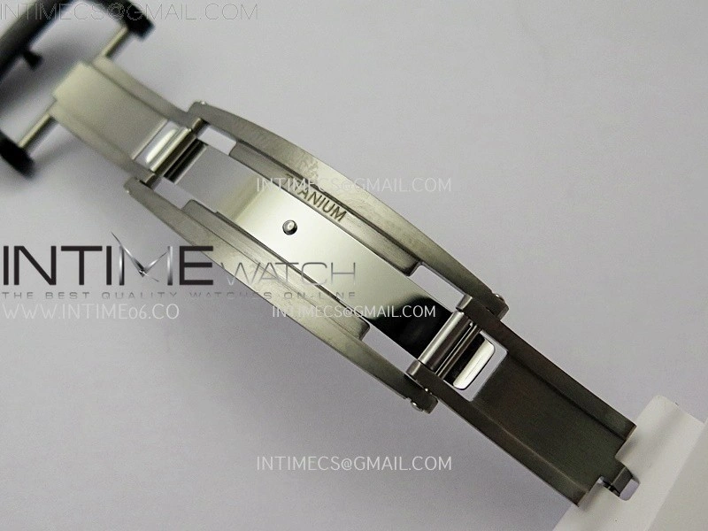 RM055 Black Ceramic White Inner RMF Best Edition Skeleton Dial On White Rubber Strap RMUL2 Super Clone