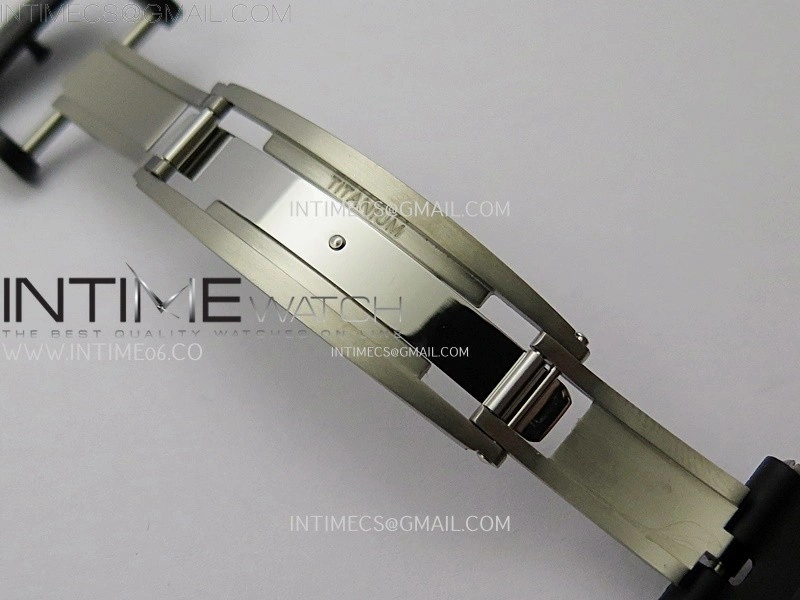 RM055 Real NTPT White Inner RMF Best Edition Skeleton Dial on Black Rubber Strap RMUL2 Super Clone