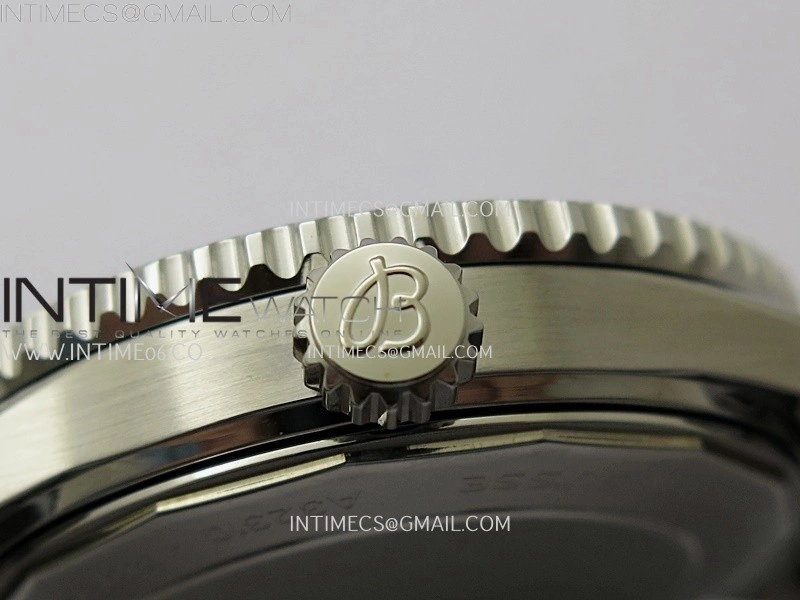 Navitimer 41mm GMT SS BLSF 1:1 Best Edition Champagne Gold Dial on SS Bracelet A2836