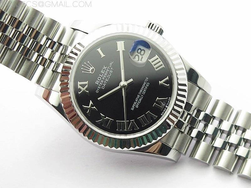 Datejust 31mm 278271 SS BP Best Edition Black Roman Markers Dial on Jubilee Bracelet