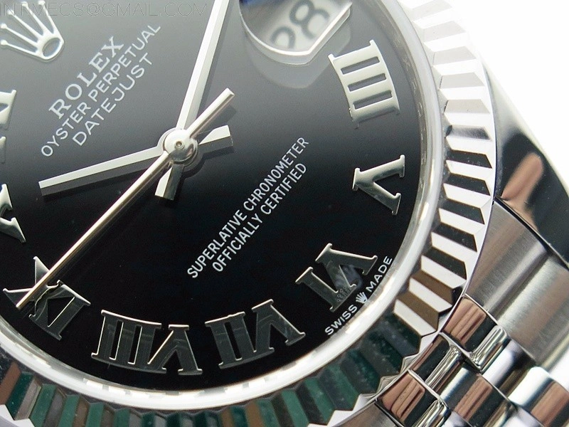 Datejust 31mm 278271 SS BP Best Edition Black Roman Markers Dial on Jubilee Bracelet
