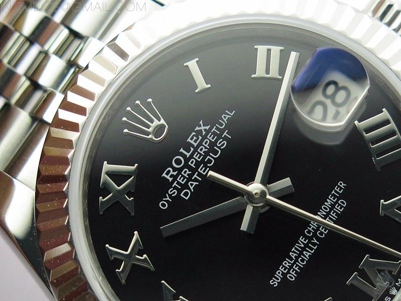 Datejust 31mm 278271 SS BP Best Edition Black Roman Markers Dial on Jubilee Bracelet