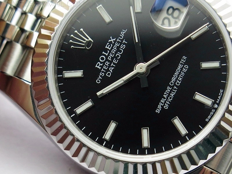 Datejust 31mm 278271 SS BP Best Edition Black Stick Markers Dial on Jubilee Bracelet