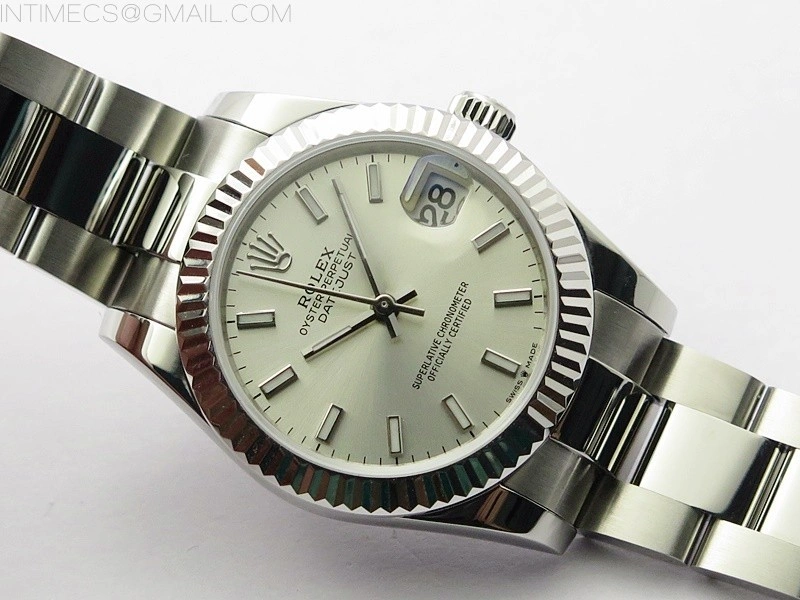 Datejust 31mm 278273 SS BP Best Edition Silver Stick Markers Dial on Oyster Bracelet