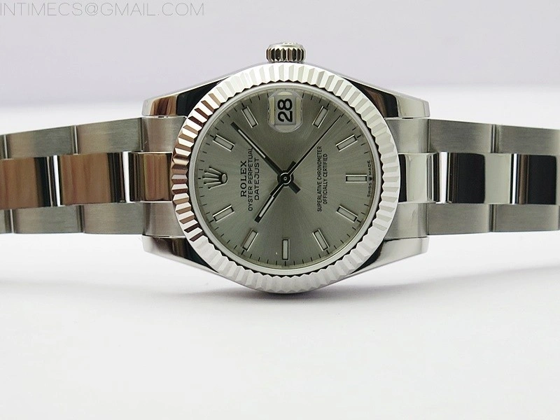 Datejust 31mm 278273 SS BP Best Edition Silver Stick Markers Dial on Oyster Bracelet