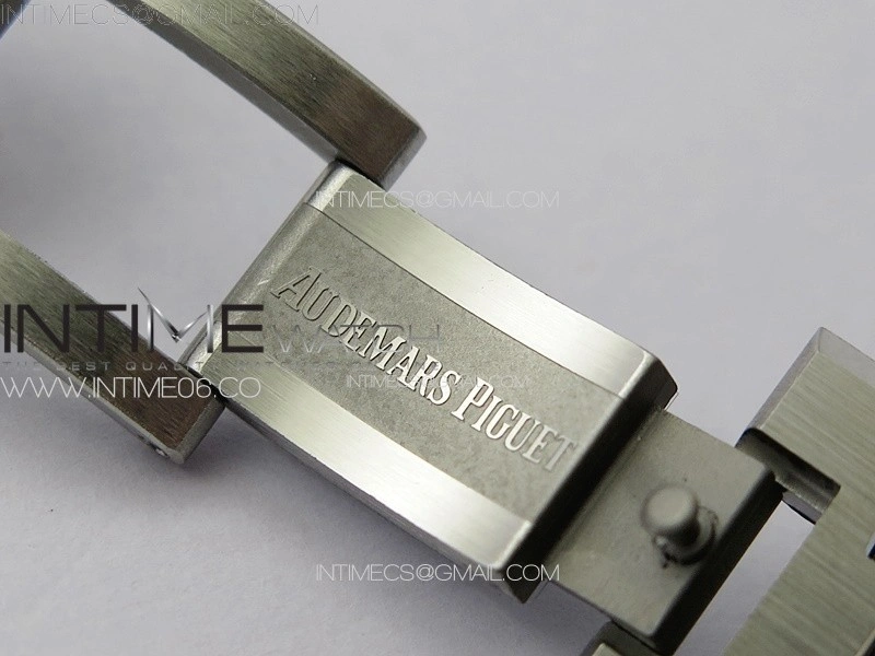 Royal Oak 41mm 15510 50th SS ZF 1:1 Best Edition Black Textured Dial on SS Bracelet A4302
